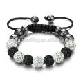 Оптовые регулируемые браслеты австрийских кристаллов Shamballa браслеты